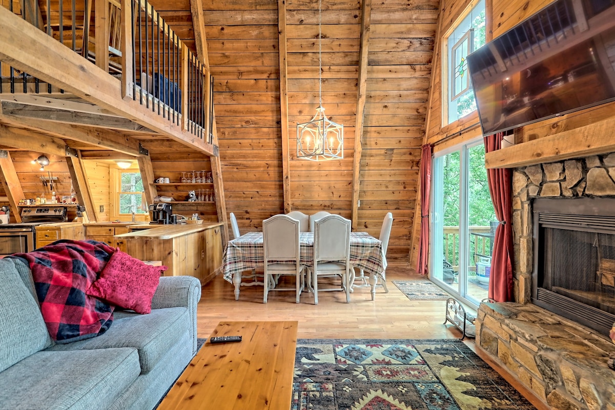 Sky Valley Getaway - A-Frame Cabin in the Sky