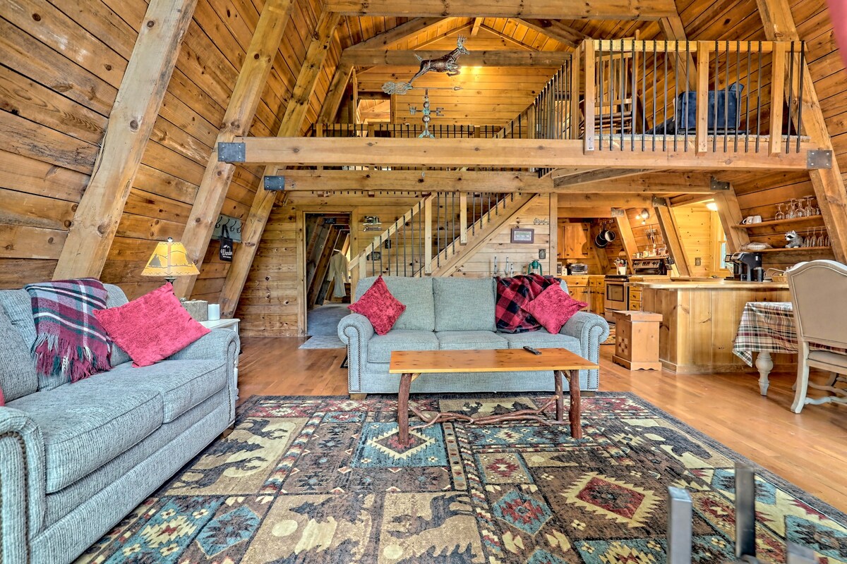 Sky Valley Getaway - A-Frame Cabin in the Sky