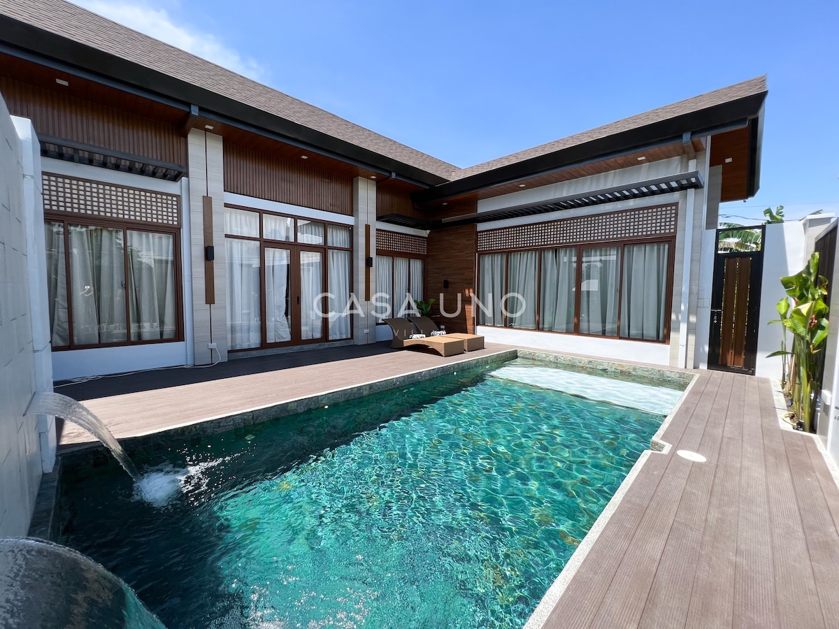 带泳池的巴厘岛风格3卧室别墅