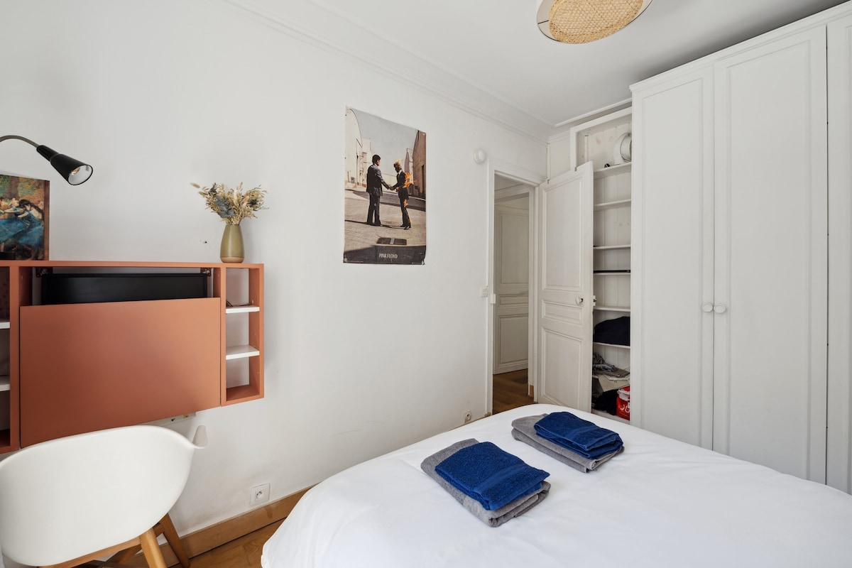 Batignolles - 2间客房-温馨安静的公寓