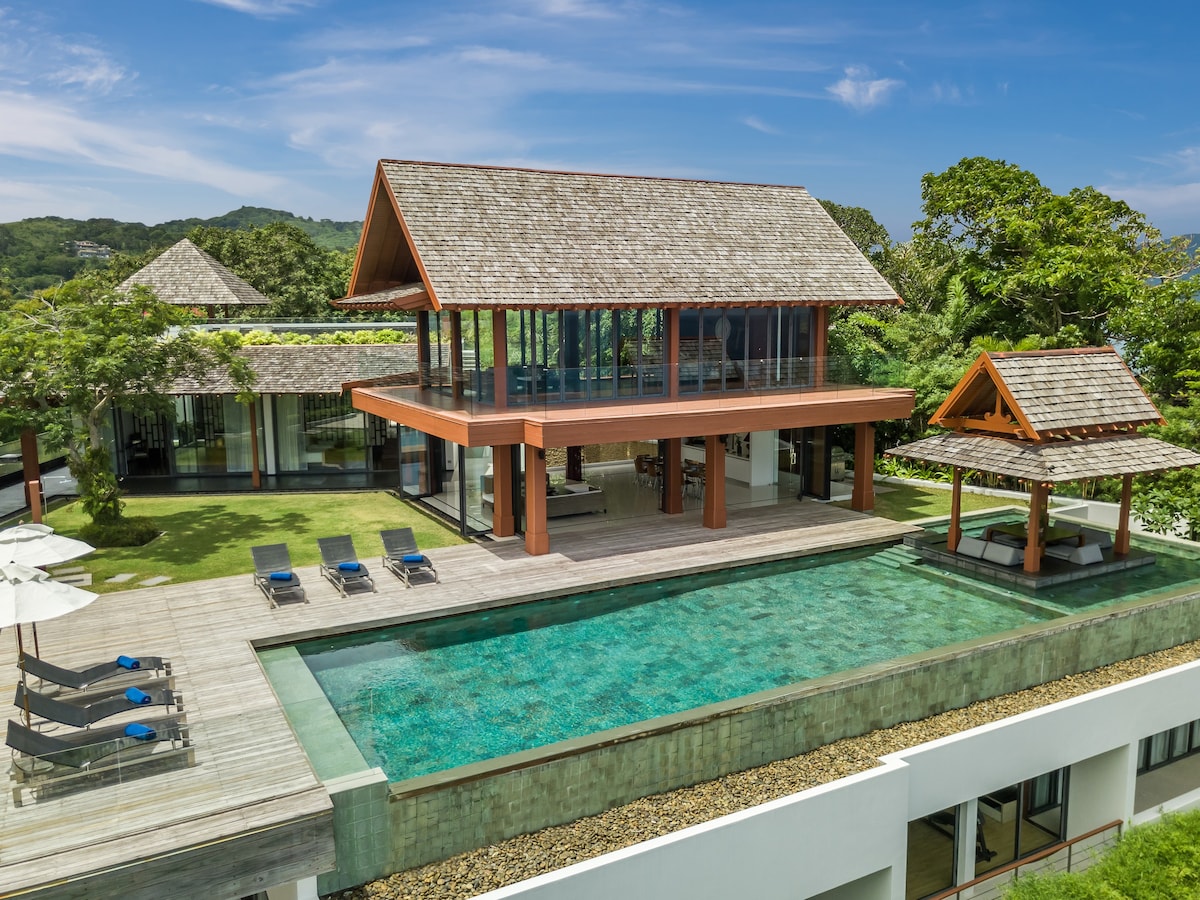 Baan Santisuk, 5 Bedroom in Kamala