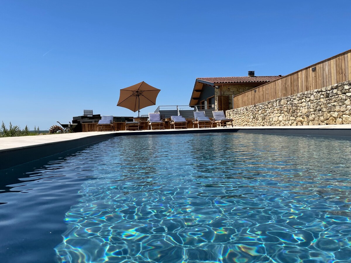 Maison de vacances avec piscine en Occitanie