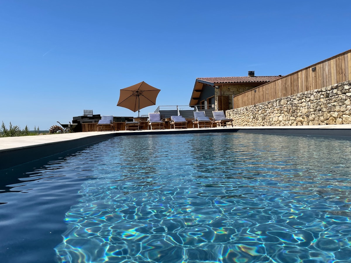 Maison de vacances avec piscine en Occitanie