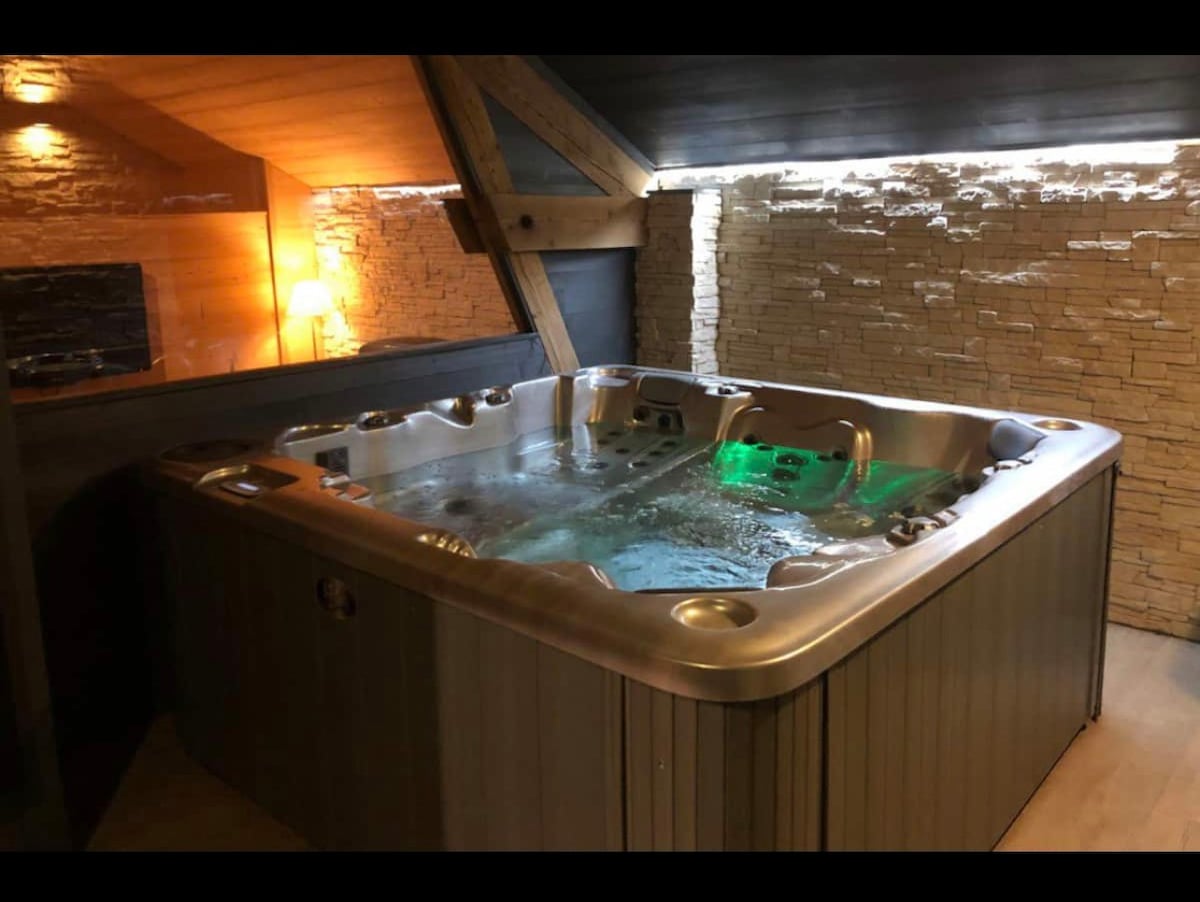 Magnifique Loft vue Lac jacuzzi 14 personnes