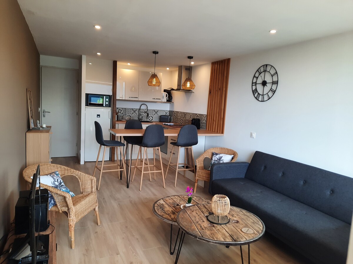 SUPERBE APPARTEMENT REFAIT A NEUF avec garage