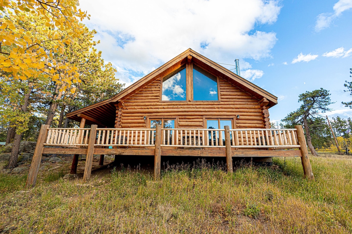 Red Feather Lakes-Cozy Log Cabin