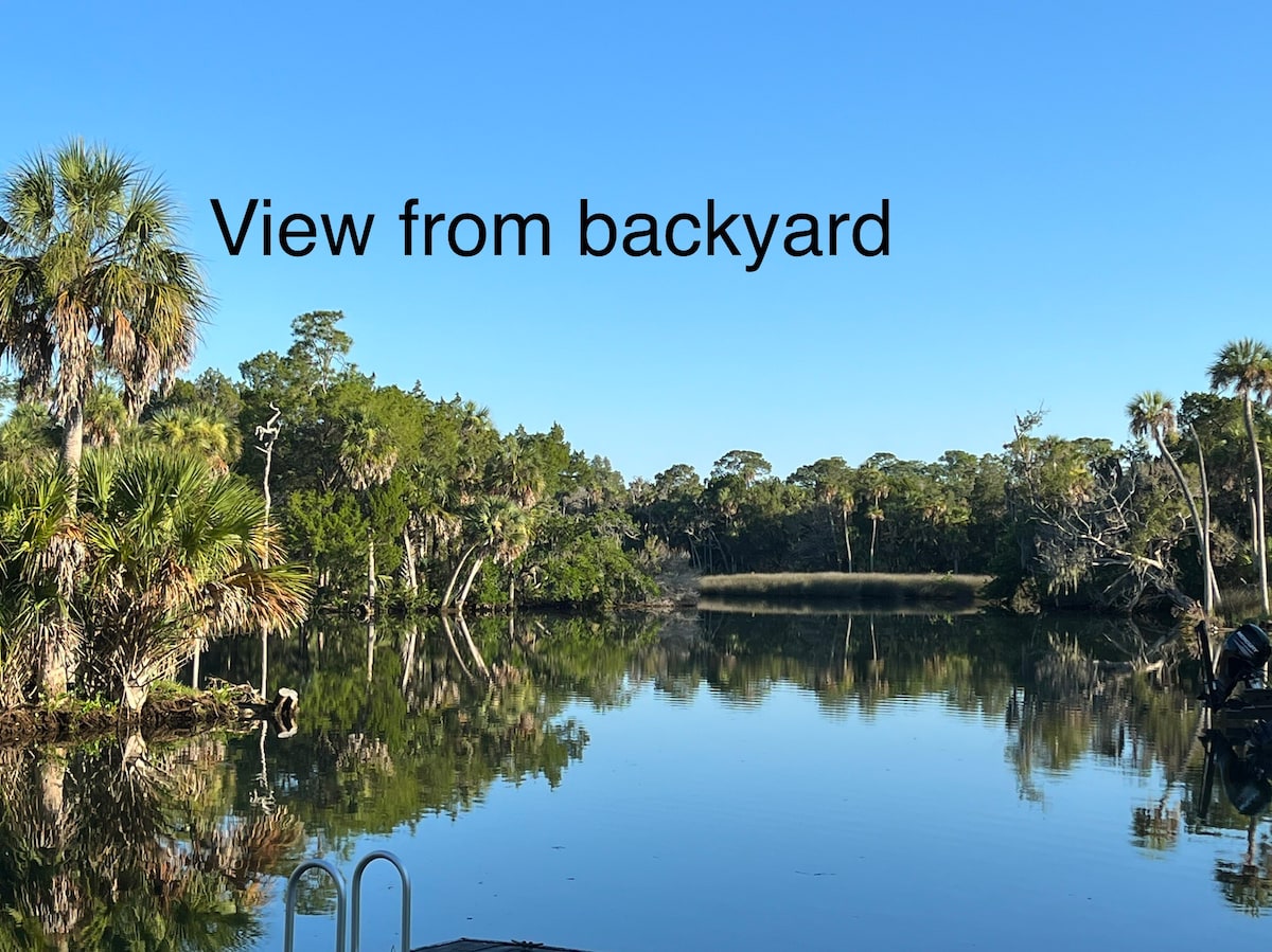 River to Gulf/3BR 2BA/kayaks/bring boat & dogs