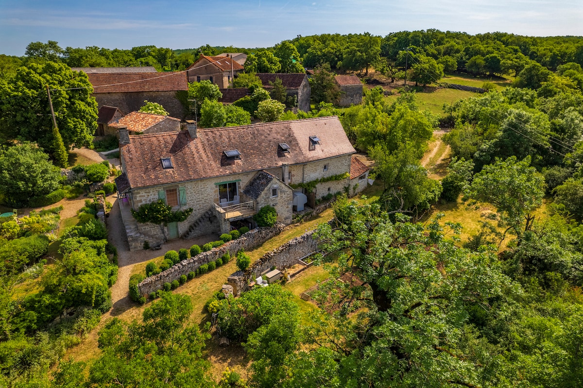 Maison d 'hôtes La Hulotte 2/5人，带厨房