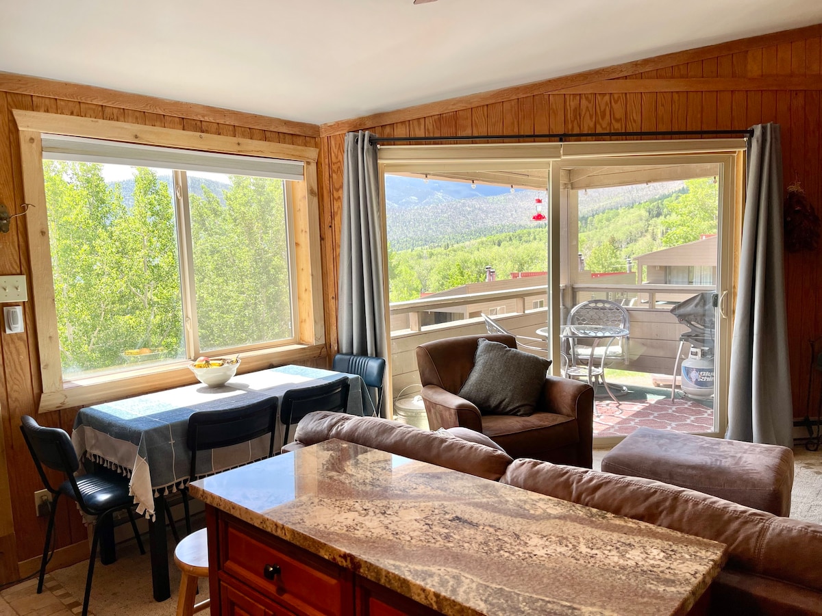 Updated Mountainside Condo with Scenic Views
