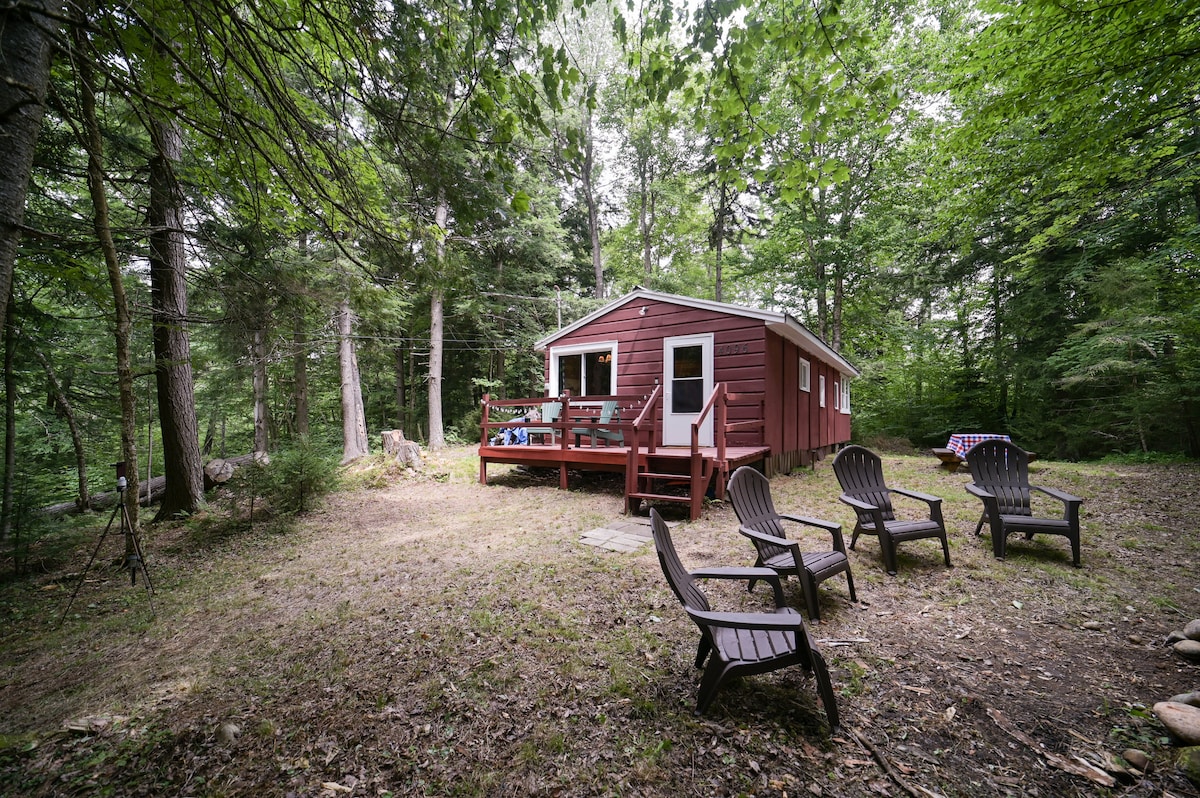 NO Chore LIST Cabin:Fireplace kayaks lake access