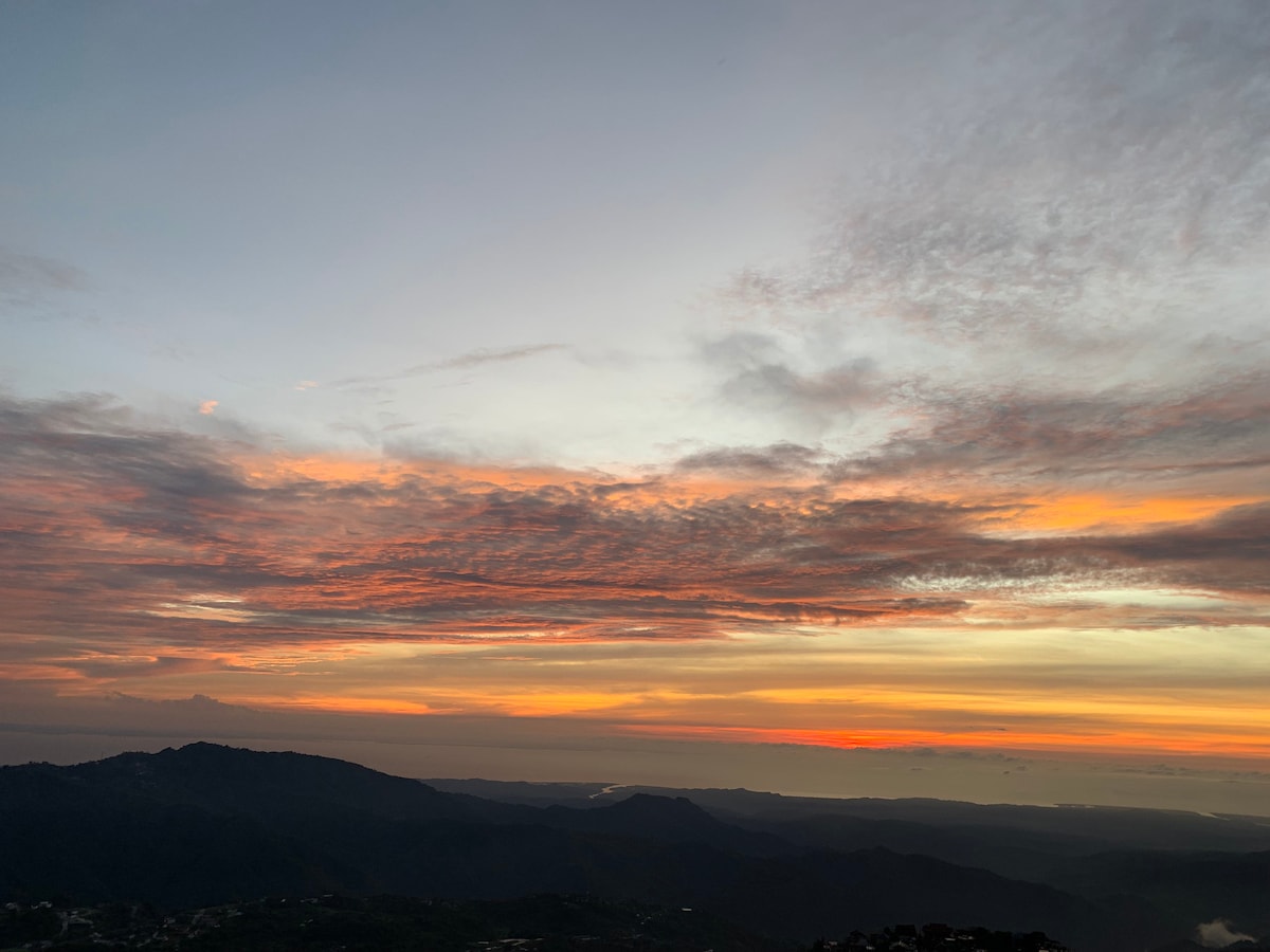 碧桂（ Baguio ）的4卧室单元，景色迷人