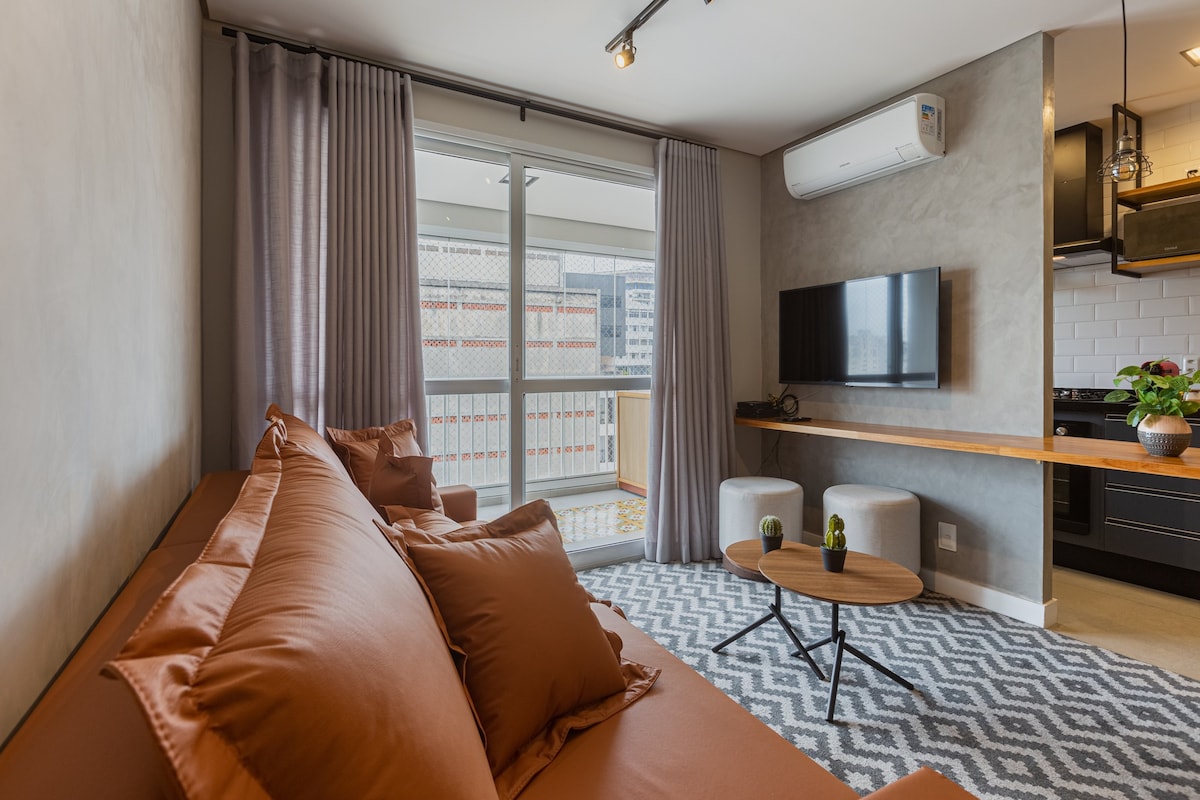 BELO公寓C/市中心有2间卧室、空房和阳台！