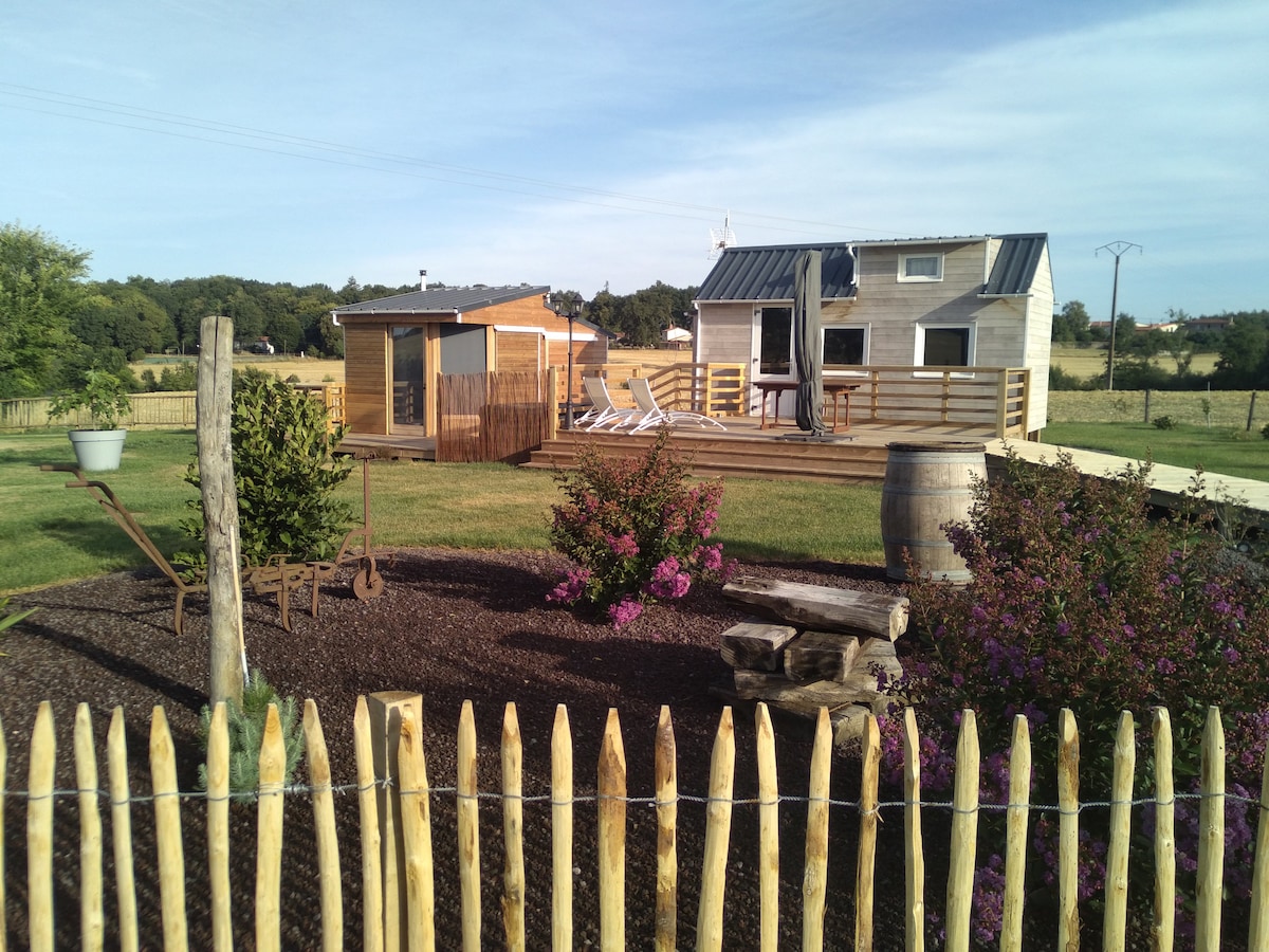 Spa & Bain nordique - Tiny House à la campagne