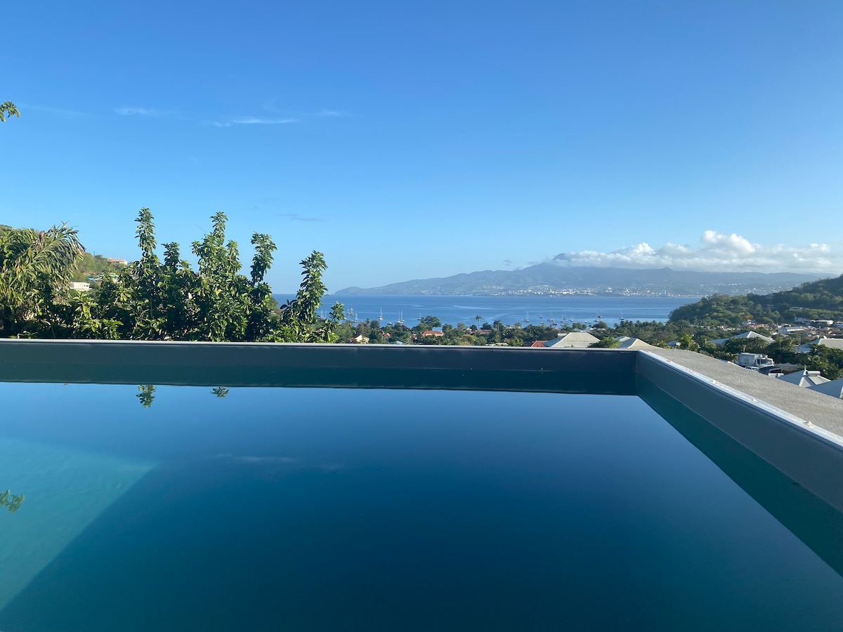 海洋景观加勒比海房源+私人泳池
