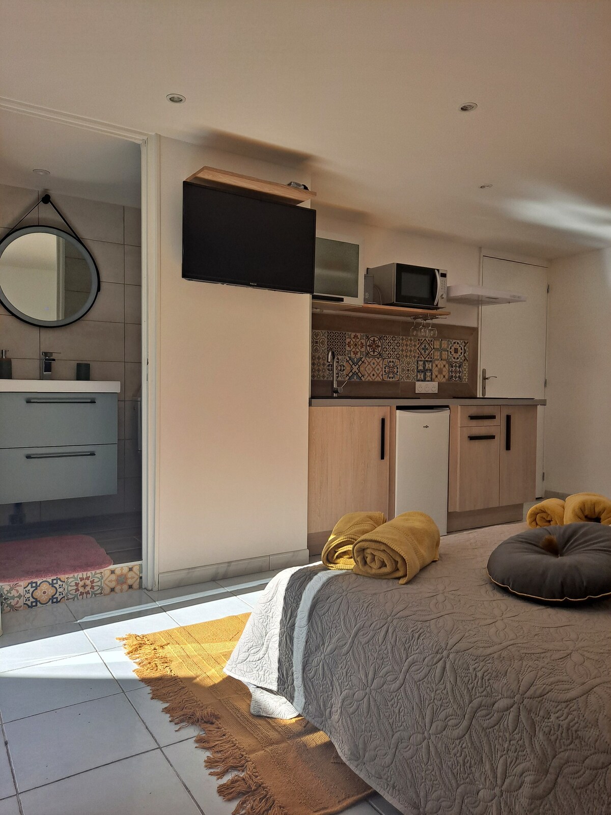 L 'accampado ，舒适的小单间公寓