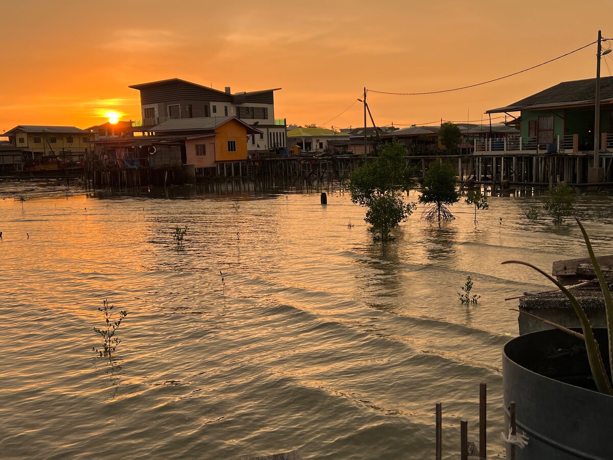 吉胆岛 潮汐民宿Pulau Ketam Tide Homestay 療癒寧靜獨棟木板漁村艺术家高腳屋