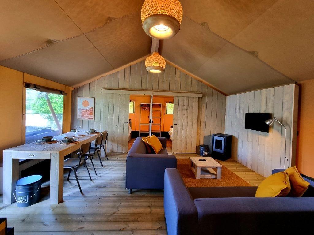 美丽的家庭野生动物园帐篷|小屋|豪华营地