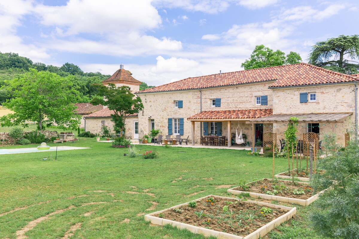 Le Clos Saint Jean, chambre d'hôte suite Scarlett