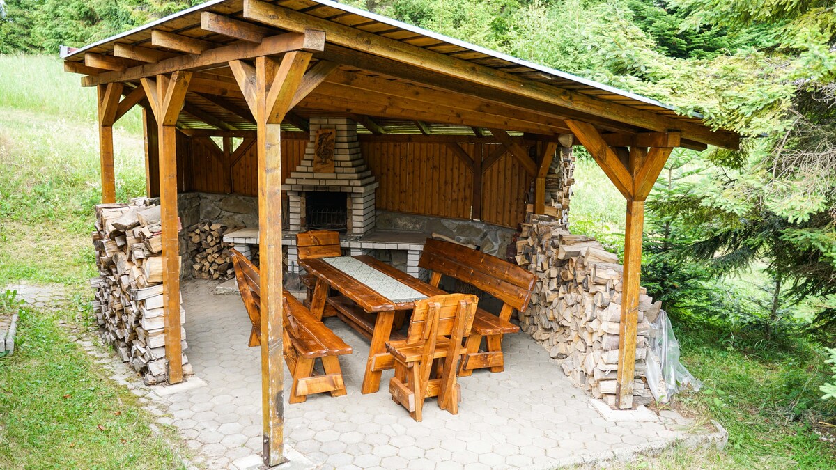 VINCENT'S CABIN w/Finnish sauna & Gazebo