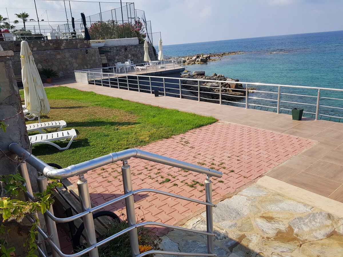 Masmavi özel plaj Ücretsiz otopark Klima Balkon