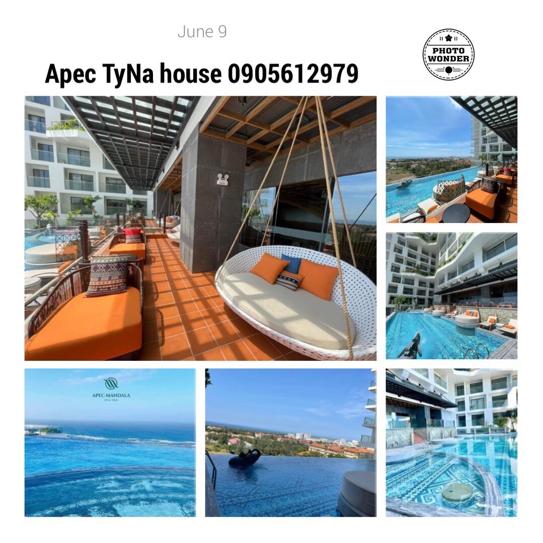 Apec Tyna民宅公寓（ 65平方米） ，靠近海边，带游泳池