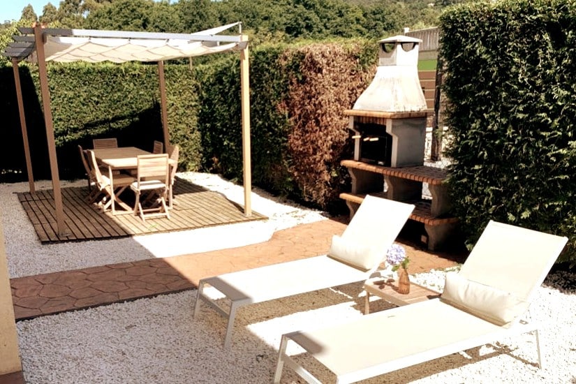 Casa pegada a la playa en Portosín