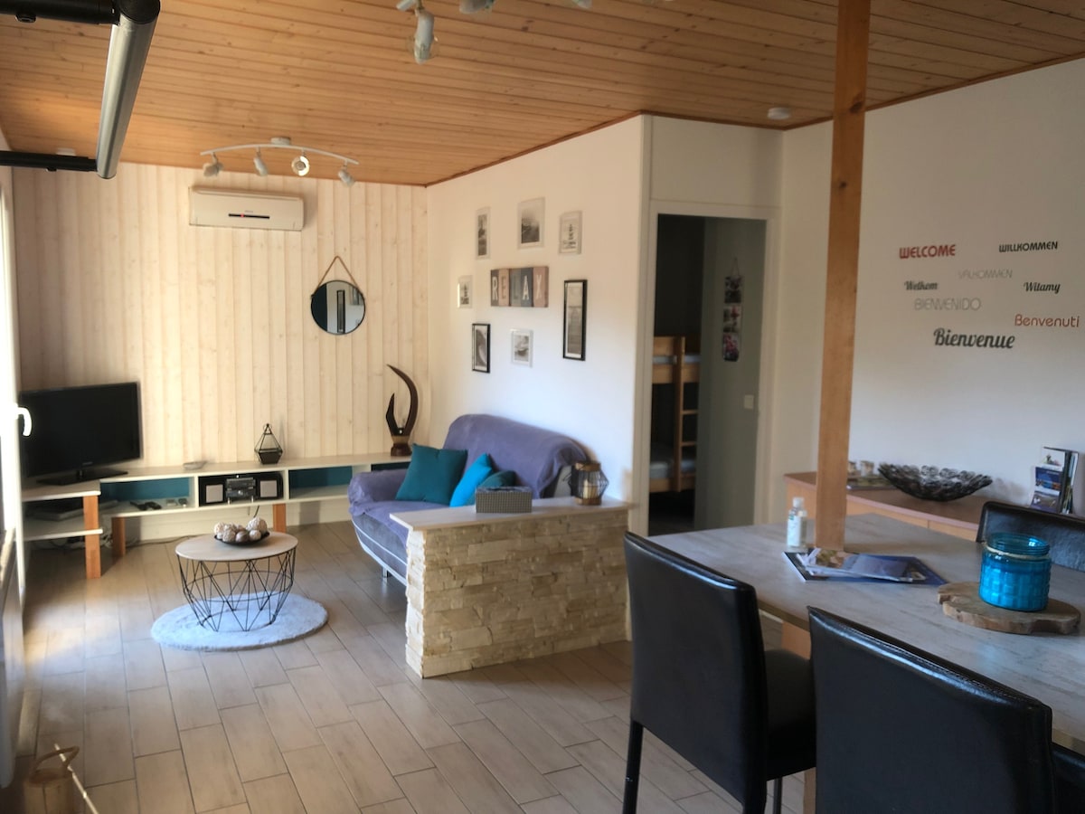 Maison en bois avec SPA* au coeur de la Vallée