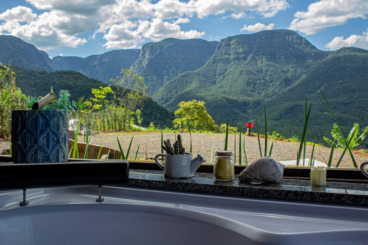 Cabana Pedacinho do Céu: Melhor visão dos Canyons