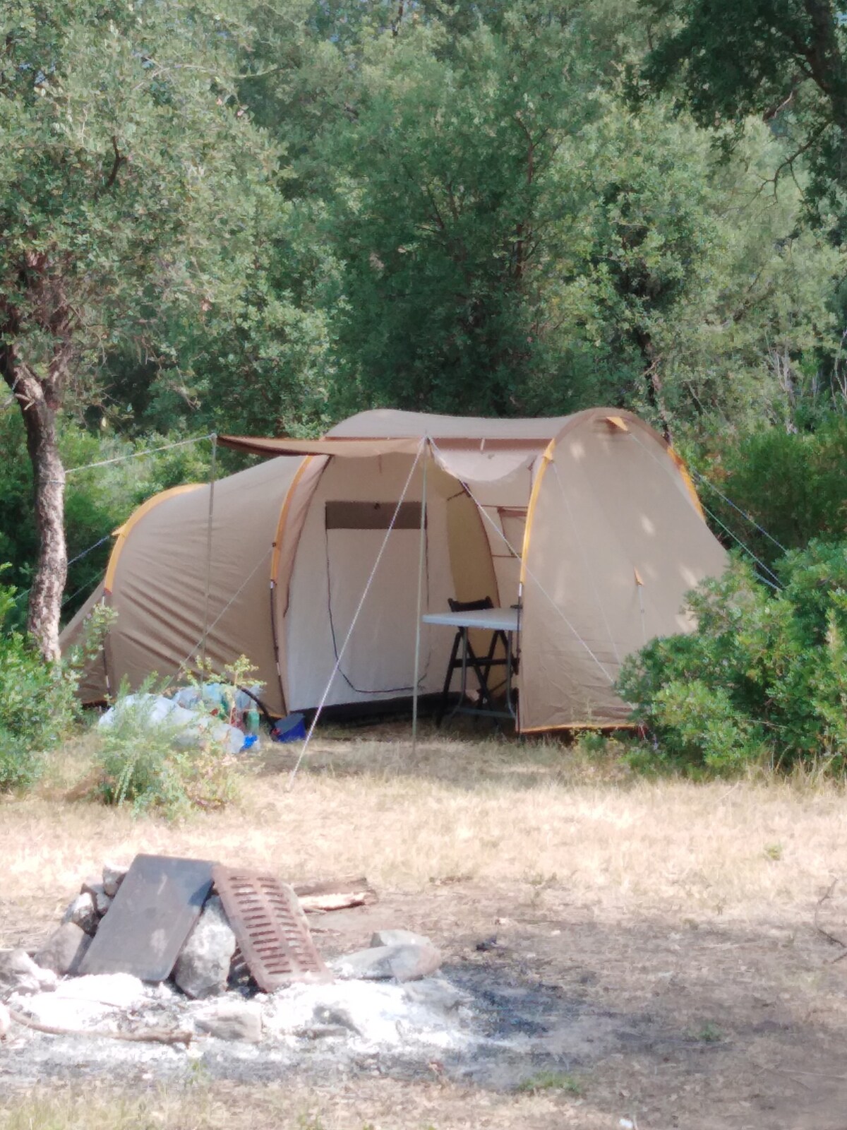 Calabria incontaminata 
vista dalla nostra tenda