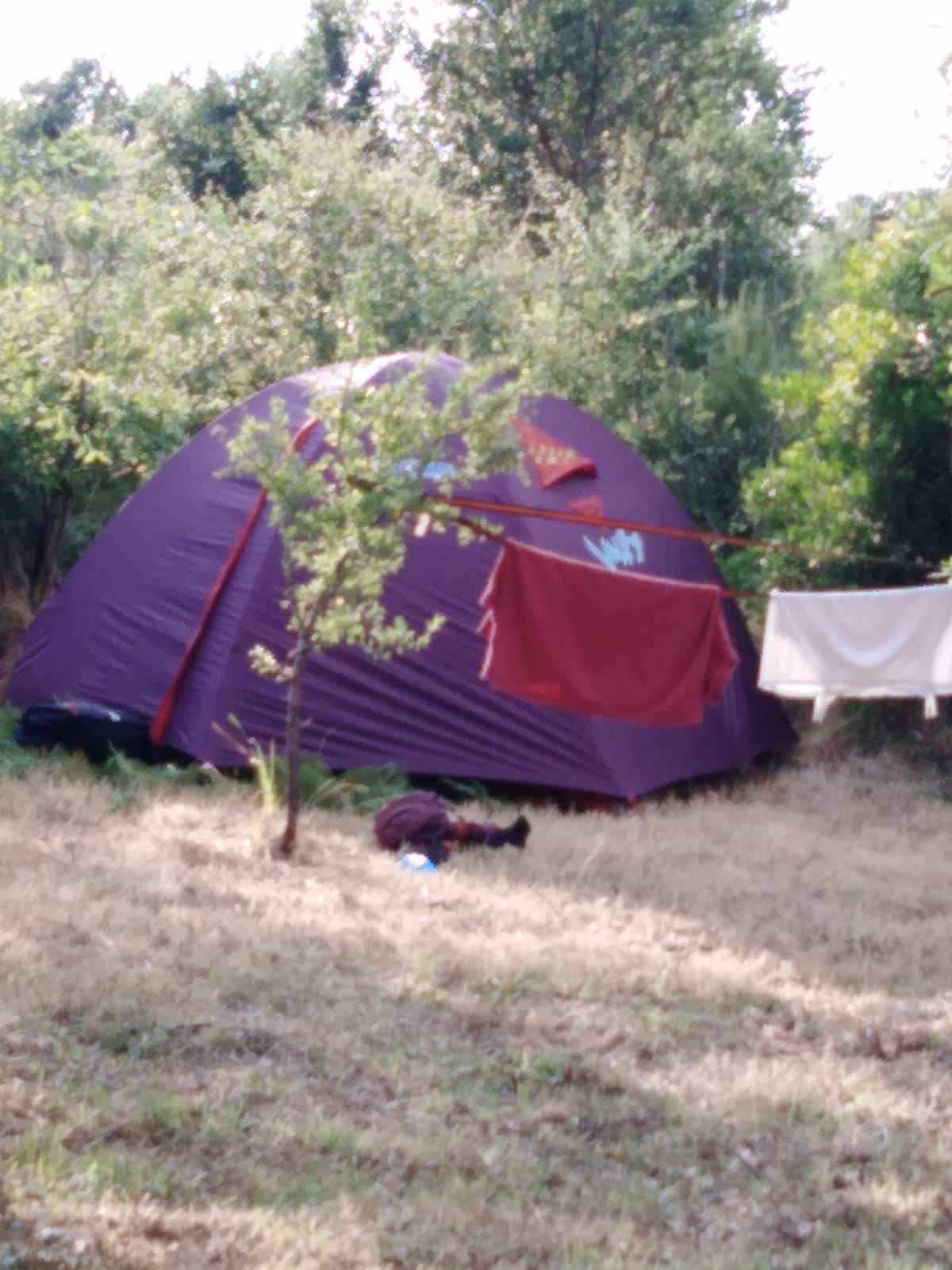 Calabria incontaminata 
vista dalla nostra tenda