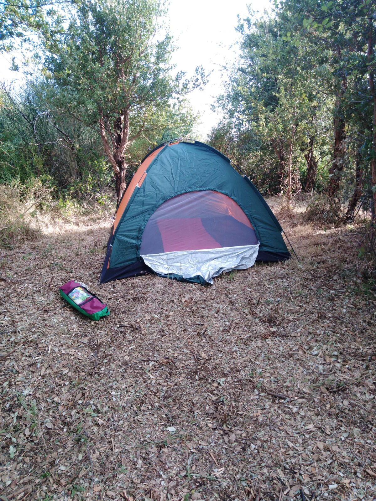 Calabria incontaminata 
vista dalla nostra tenda