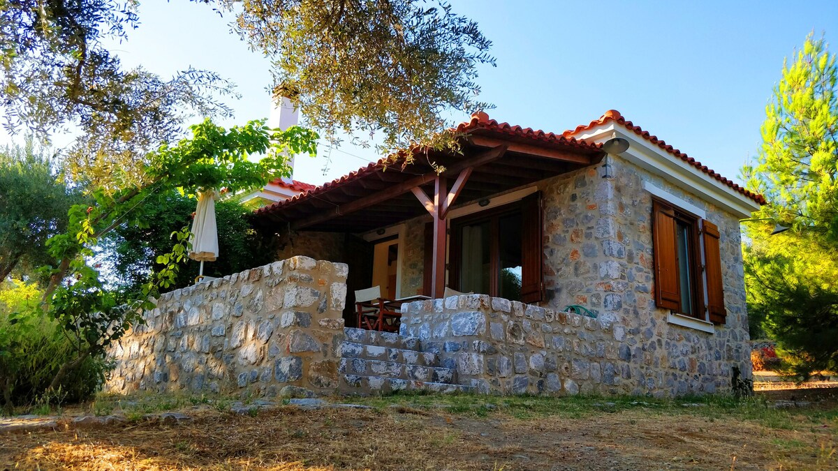 Traditional Stone House in Seafront Olive Grove