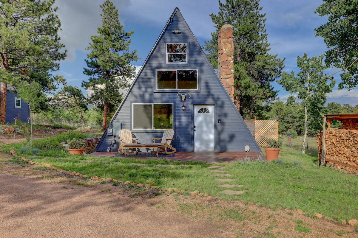 Remodeled AFrame Cabin | Hot Tub & Mountain Views