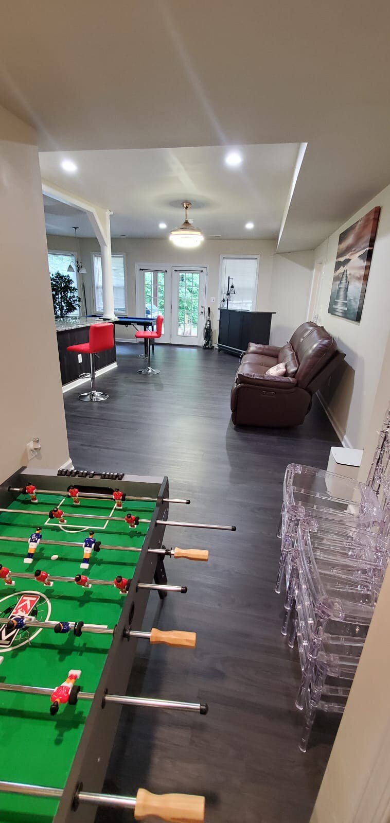 Cozy private basement with lots of entertainment
