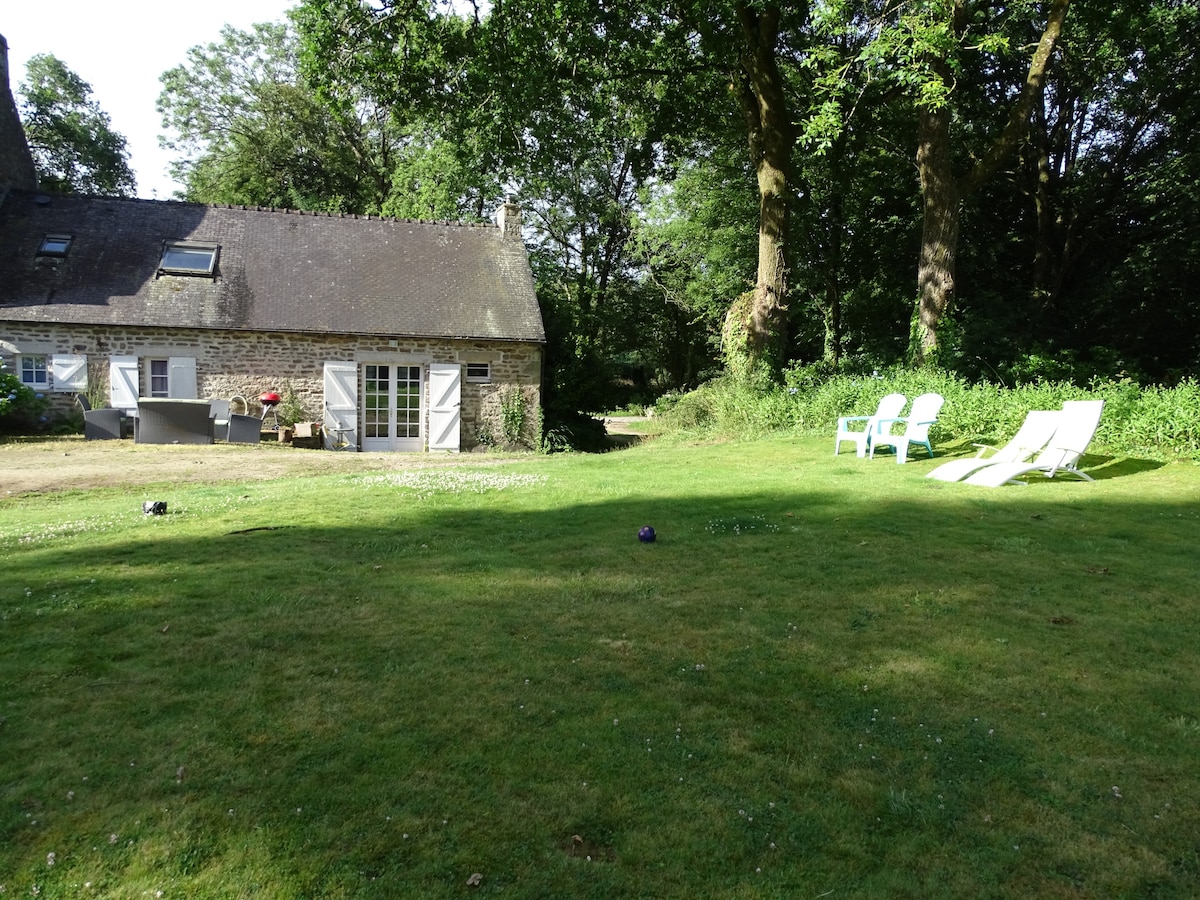 Maison Bretagne en Finistère avec cheminée