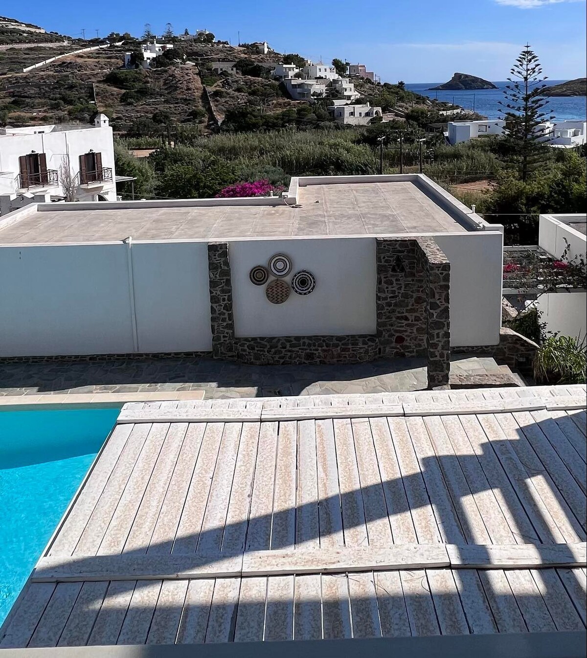 AquaBlu Syros海滨别墅（ 5 ）带泳池