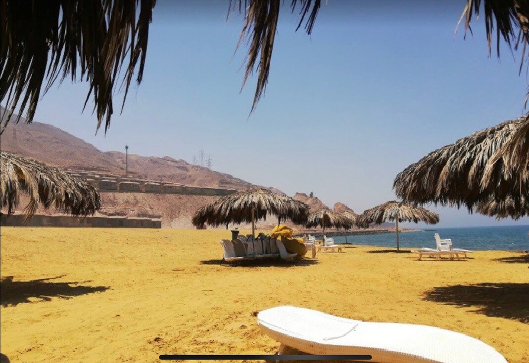 豪华Ain Sokhna联排别墅，壮丽的红海景