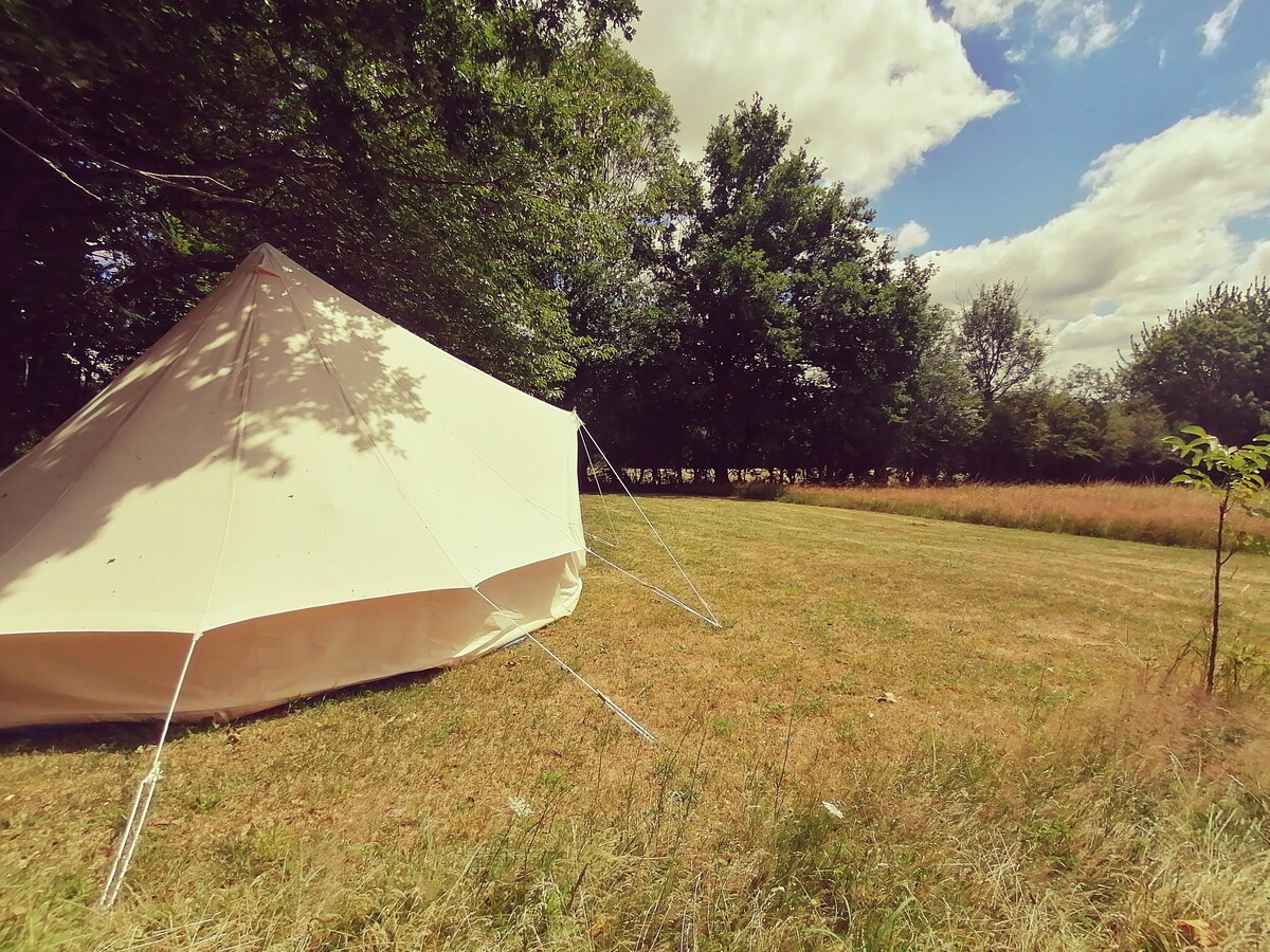 Bell Tent met mooi uitzicht