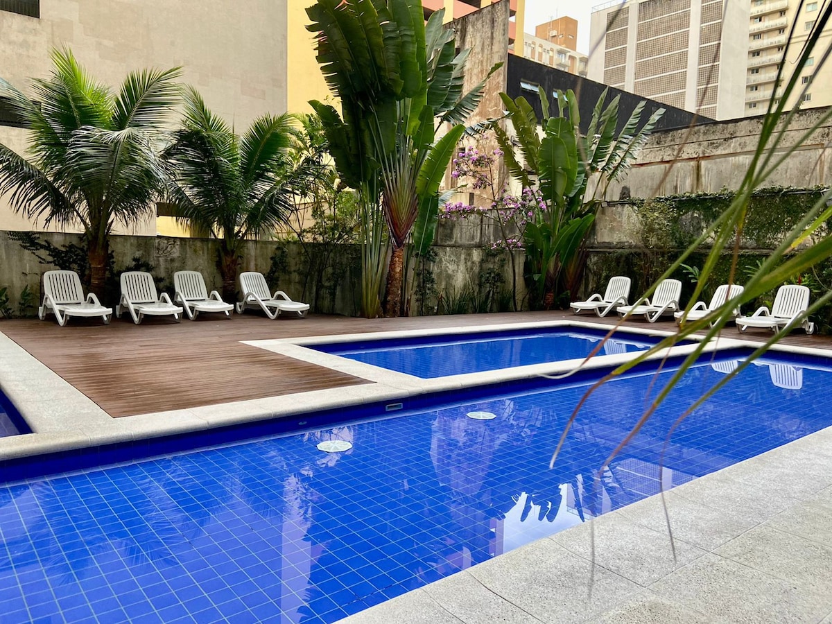 Piscina, Brinquedoteca e Lazer completo