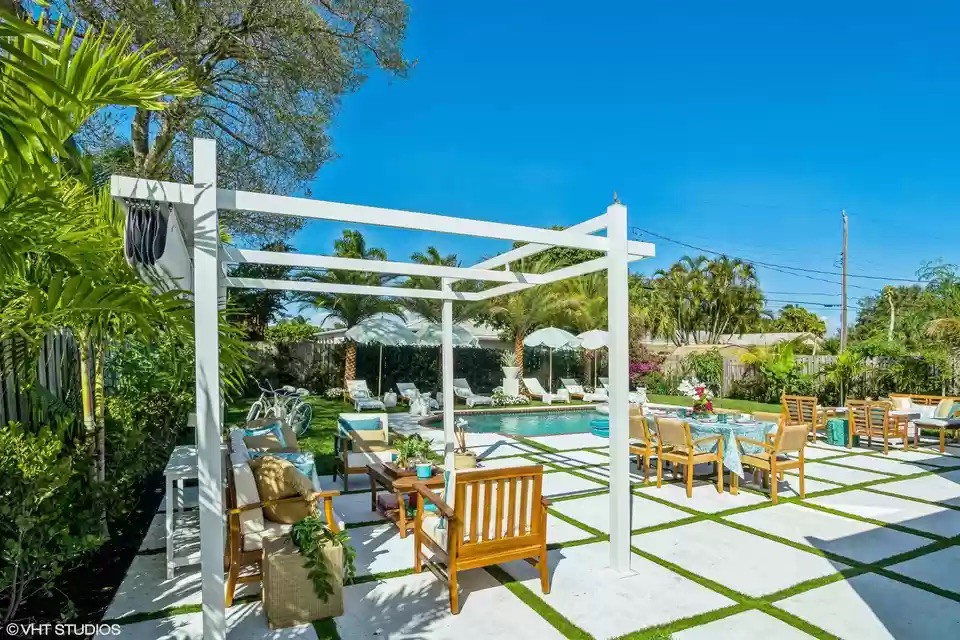 豪华3卧棕榈滩+泳池=华丽的度假胜地