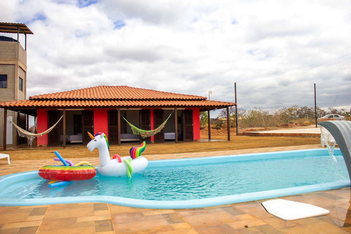 Chácara com Piscina e Lazer na Serra do Cipó/MG