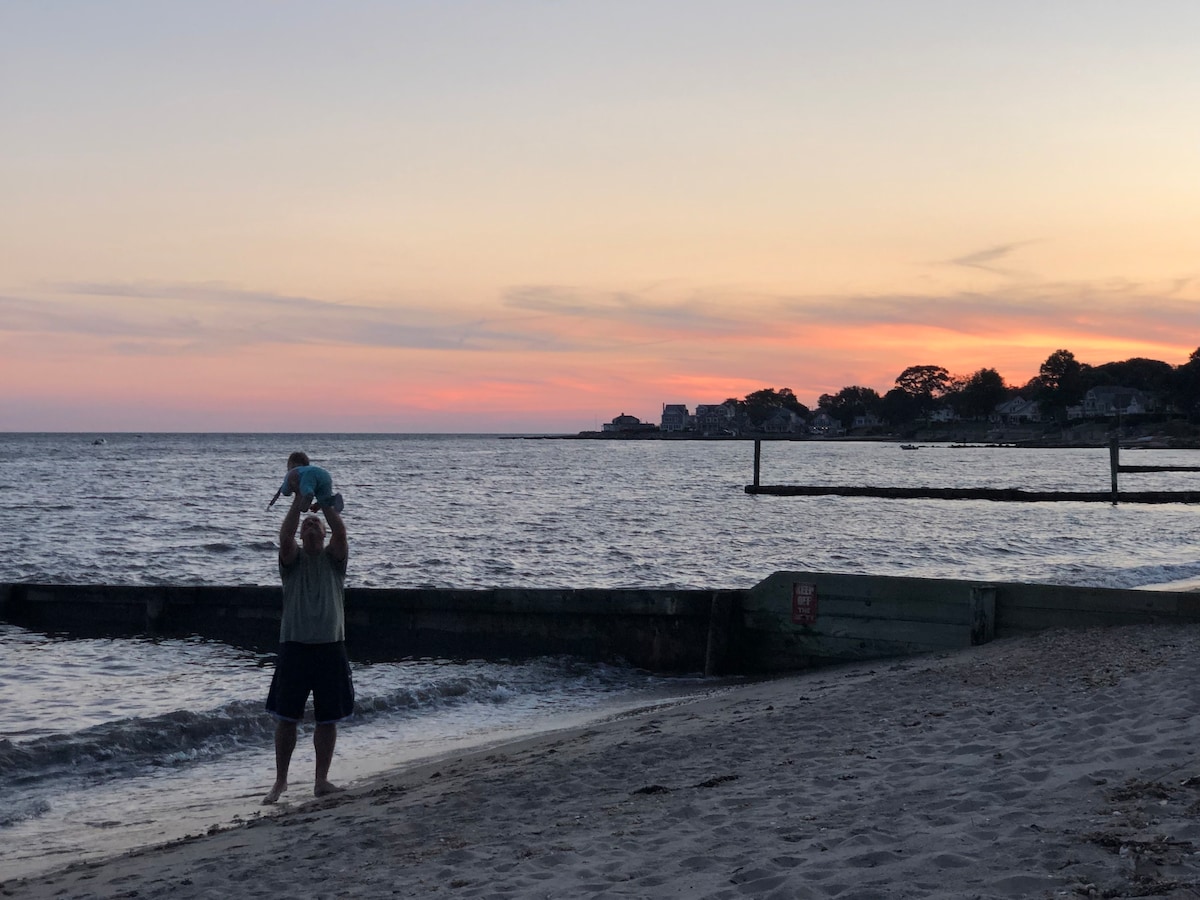 位于查克海滩（ Chalker Beach ）的美丽、直接的海滨房源