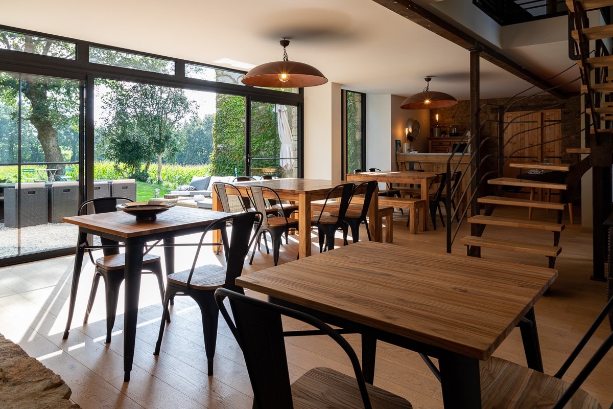 Suite familiale en chambre d'hôtes avec piscine