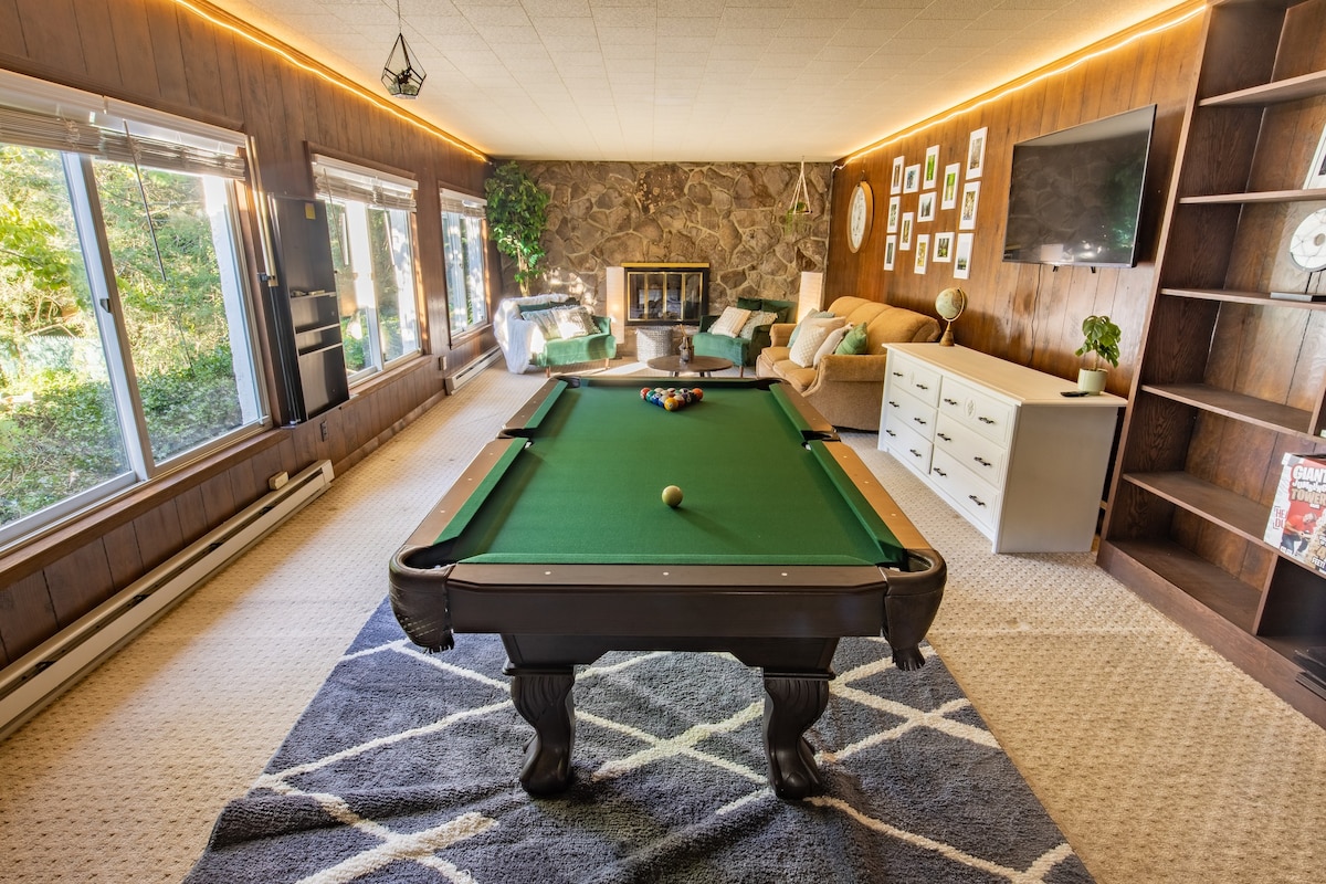 * Riverstone Retreat * FirePit * GameRoom * NewRiverGorge