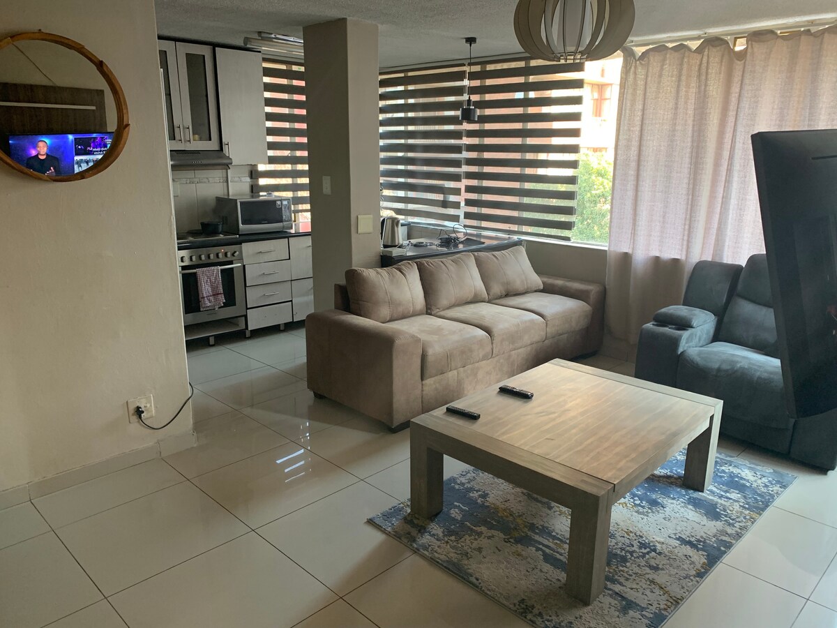 A  furnished 1 bed apartment in Pretoria Central
