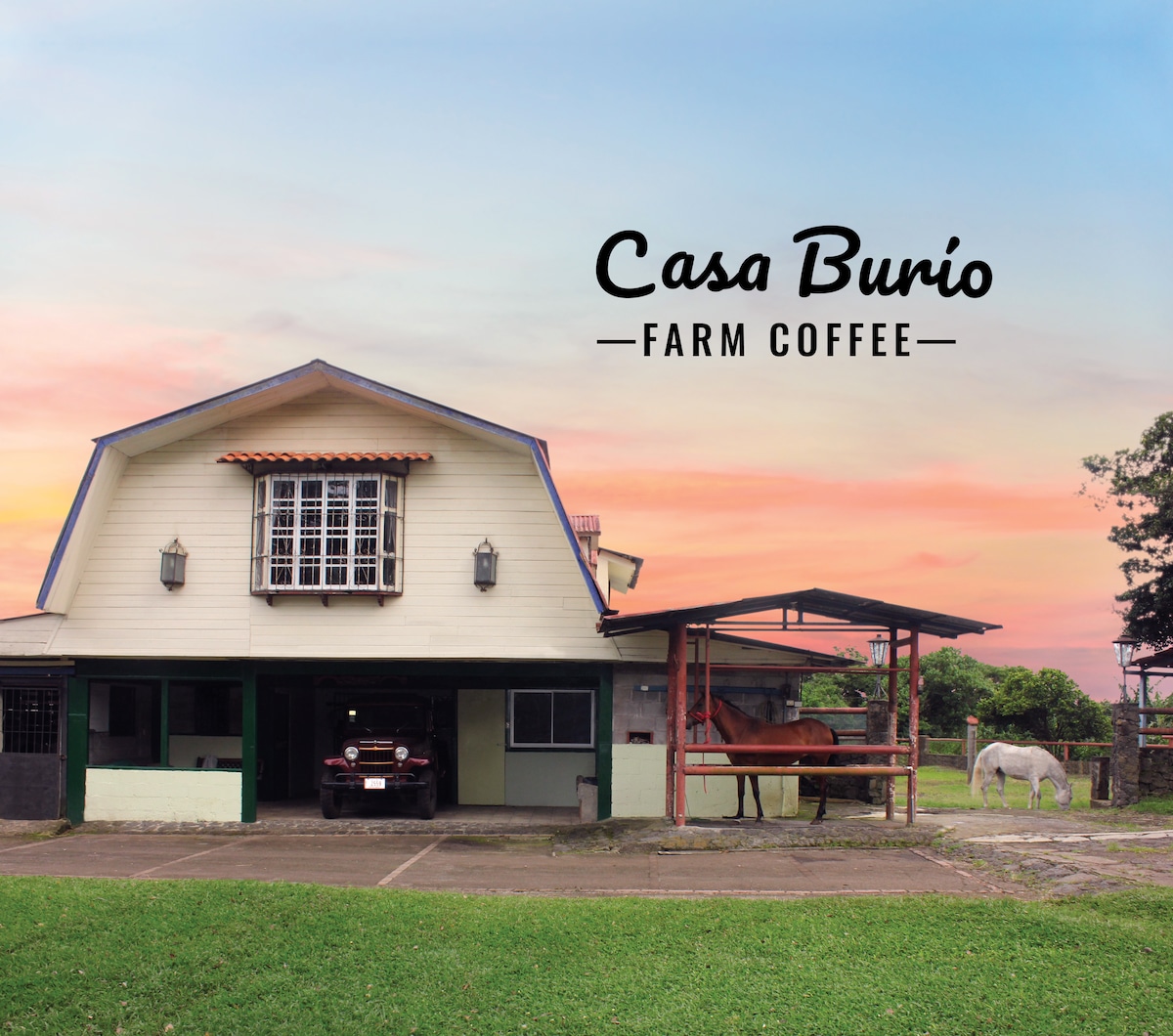Burio的房子，美丽的小木屋，咖啡和大自然