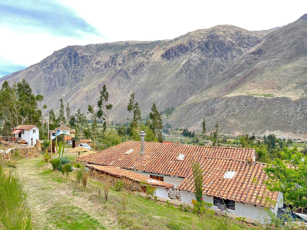 Ollantaytambo平房，景色优美