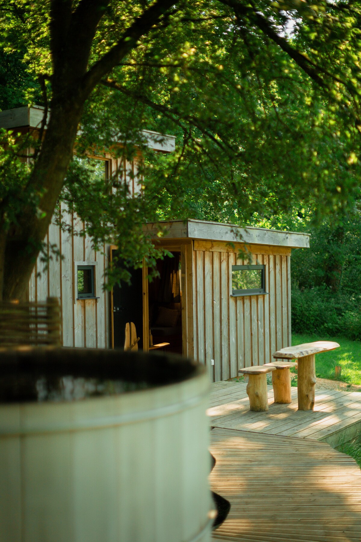 Cabane Spa Ambre - Coucoo La Réserve