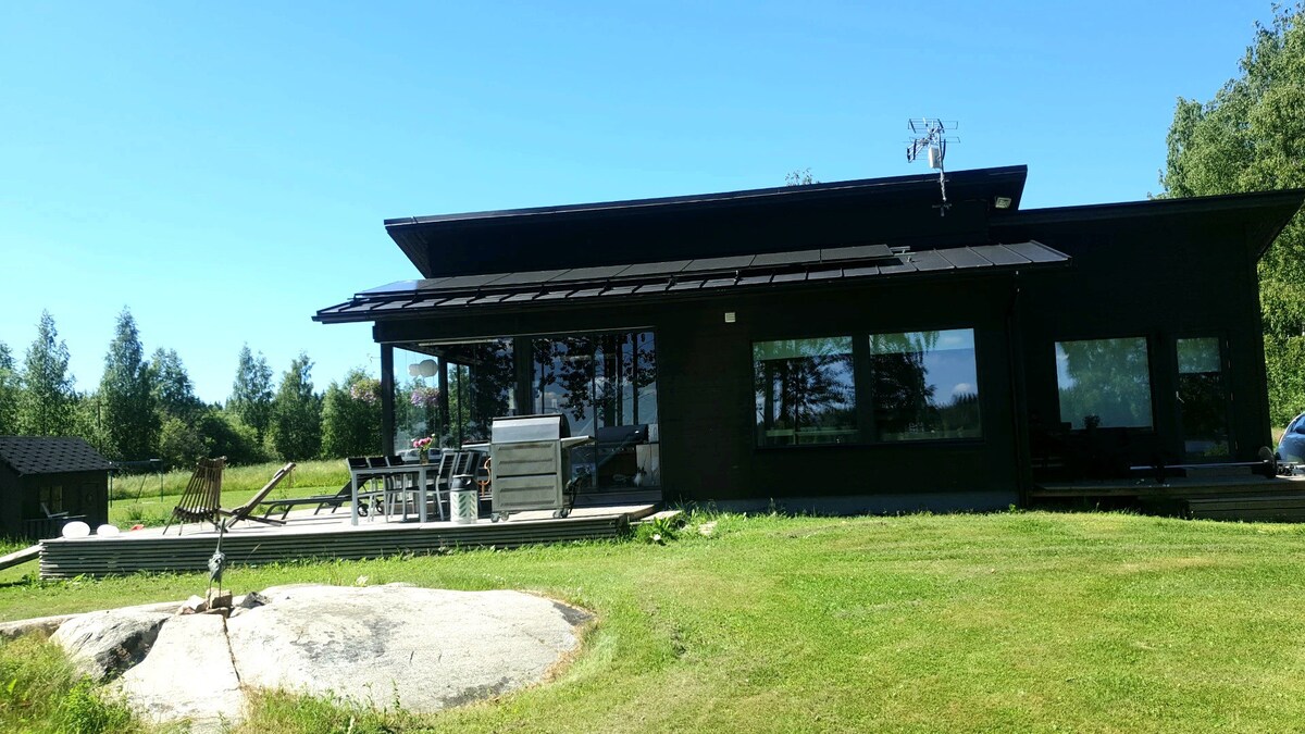 配备便利设施的海滩小屋， Kuopio Pelonniemi