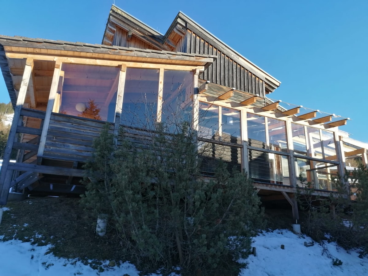 Gemütliches Ferienhaus mit Holzofen und Sauna